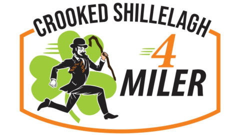 Crooked Shillelagh 4 Miler logo