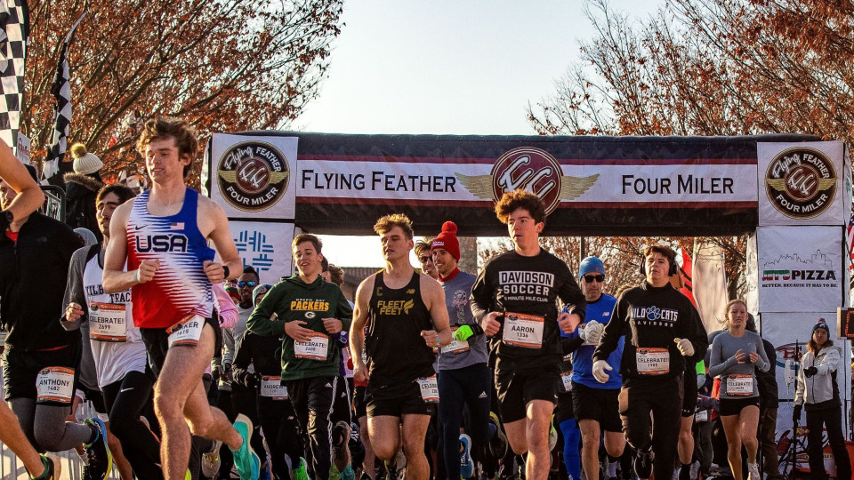 Flying Feather Four Miler Presented By OhioHealth banner image
